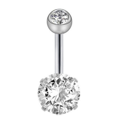 Stainless Steel Navel Stud – Belly Button Piercing Jewellery, 30 Styles