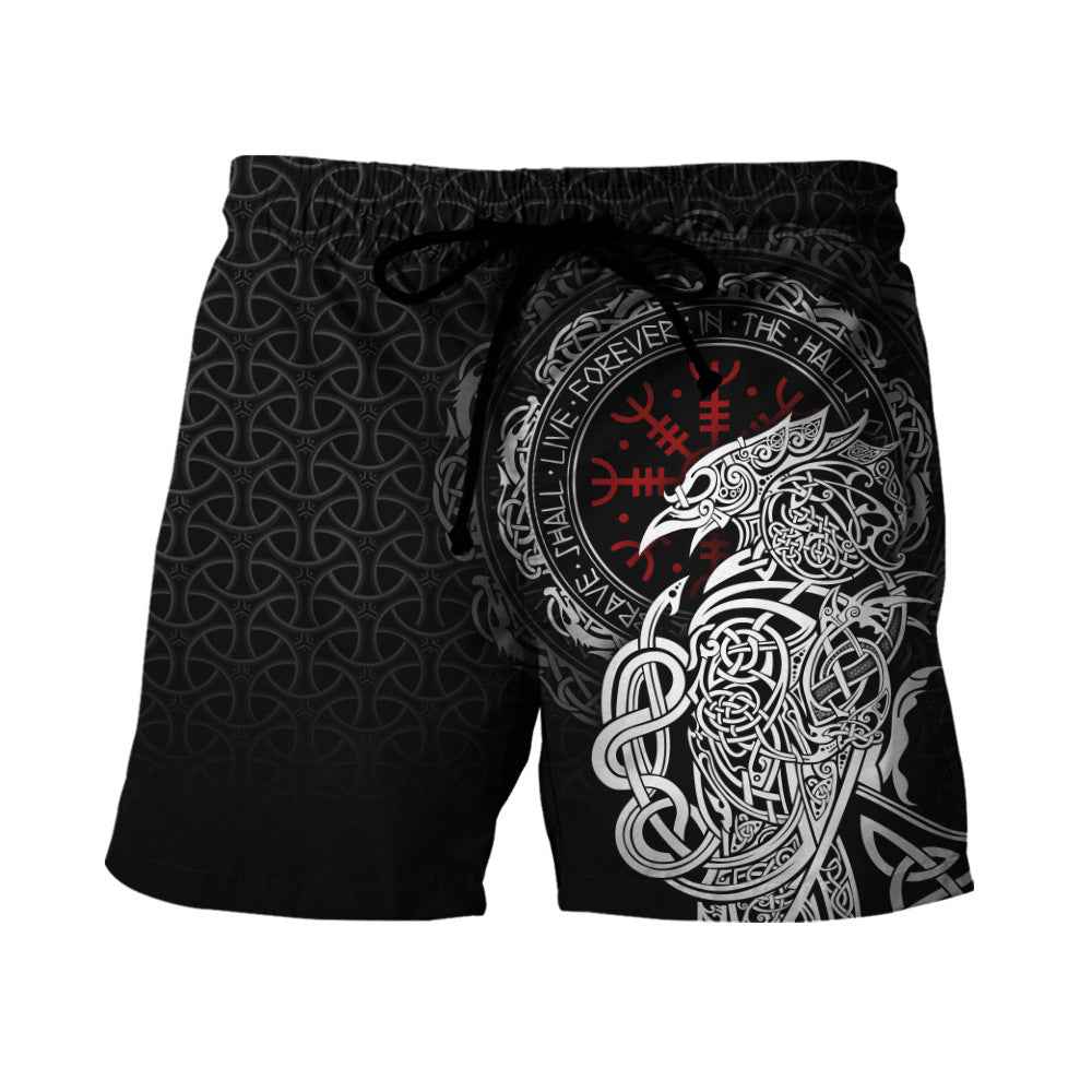 Men’s Casual Summer Beach Shorts – Lightweight Stretch Printed Shorts