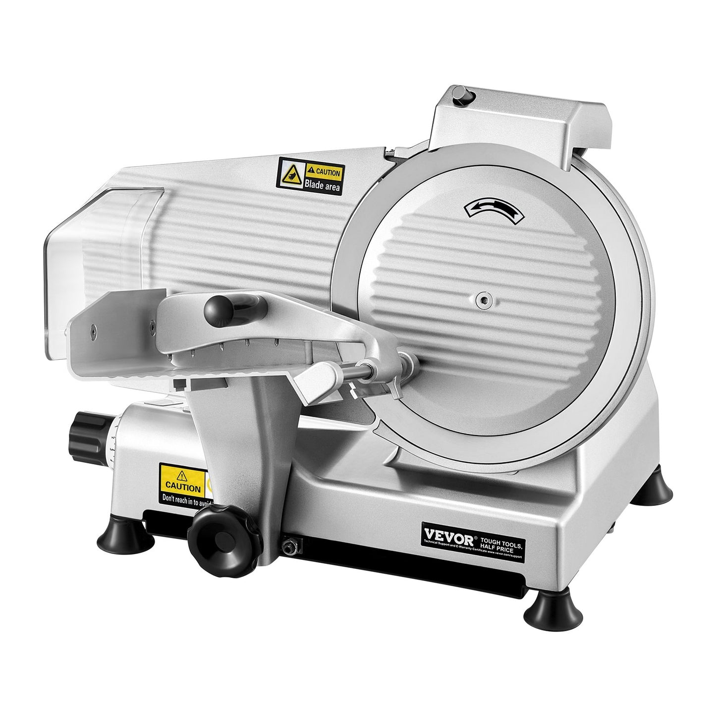 Electric Meat & Deli Food Slicer – 180W, 10" Blade, Adjustable Thickness