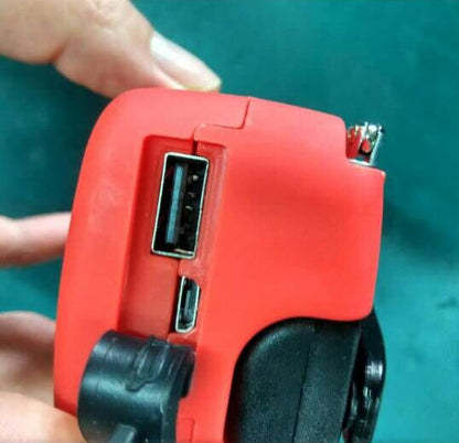 4-in-1 Emergency Solar Hand Crank Radio, Flashlight & USB Charger