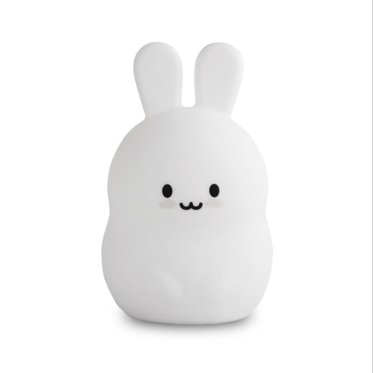 Cartoon Rabbit LED Night Light - Touch Sensor, 9 Colours
