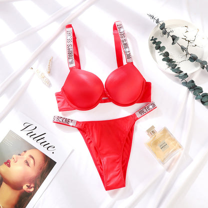 Diamante Embellished Bra and Knicker Set | 11 Colours