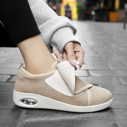 Breathable Mesh Velcro Sneakers | Anti-Slip | EU 35-44