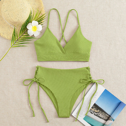 Women's Split Bikini Set – Two-Piece Swimsuit | 13 Colours