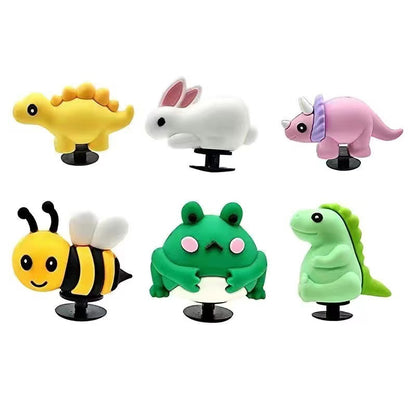 3D Cute Pet Charm Ball Accessories Set – Kawaii Doll Charms, 4 Styles