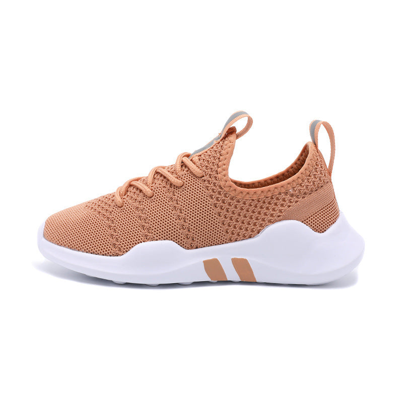 Children's Breathable Mesh Sports Trainers – EU 26–39