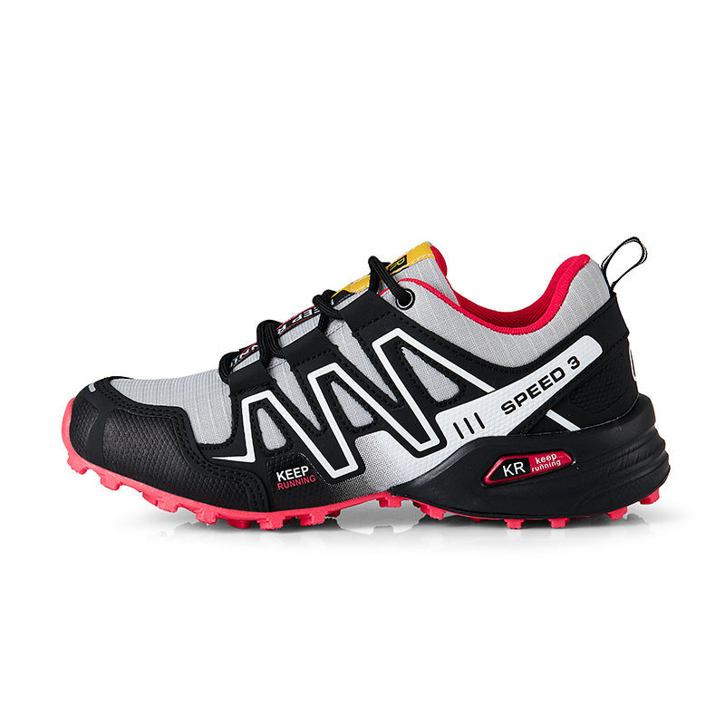 Unisex Off-Road Hiking Trainers - Non-Slip Rubber Sole Trail Running Shoes