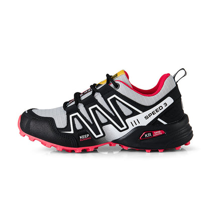 Unisex Off-Road Hiking Trainers - Non-Slip Rubber Sole Trail Running Shoes