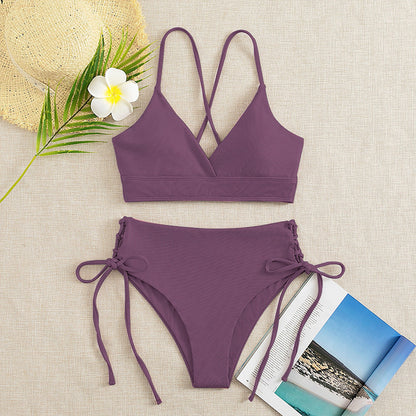 Women's Split Bikini Set – Two-Piece Swimsuit | 13 Colours