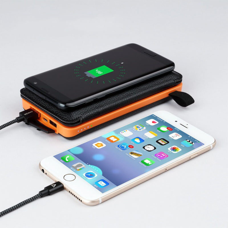 Solar Power Bank Wireless Charging & LED Torch – Waterproof Outdoor 2, 3 or 4 Solar Panels