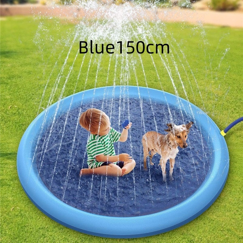 Non-Slip Splash Pad for Kids & Pets | Backyard Sprinkler Play Mat 96cm–2m