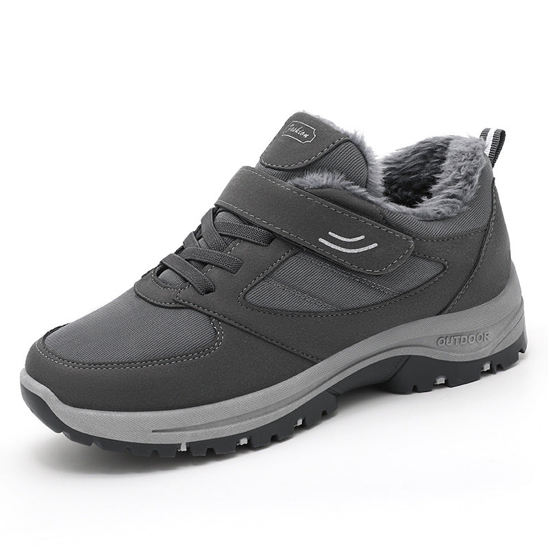 Winter Warm Cotton Boots | Men's & Women's Velcro Snow Boots