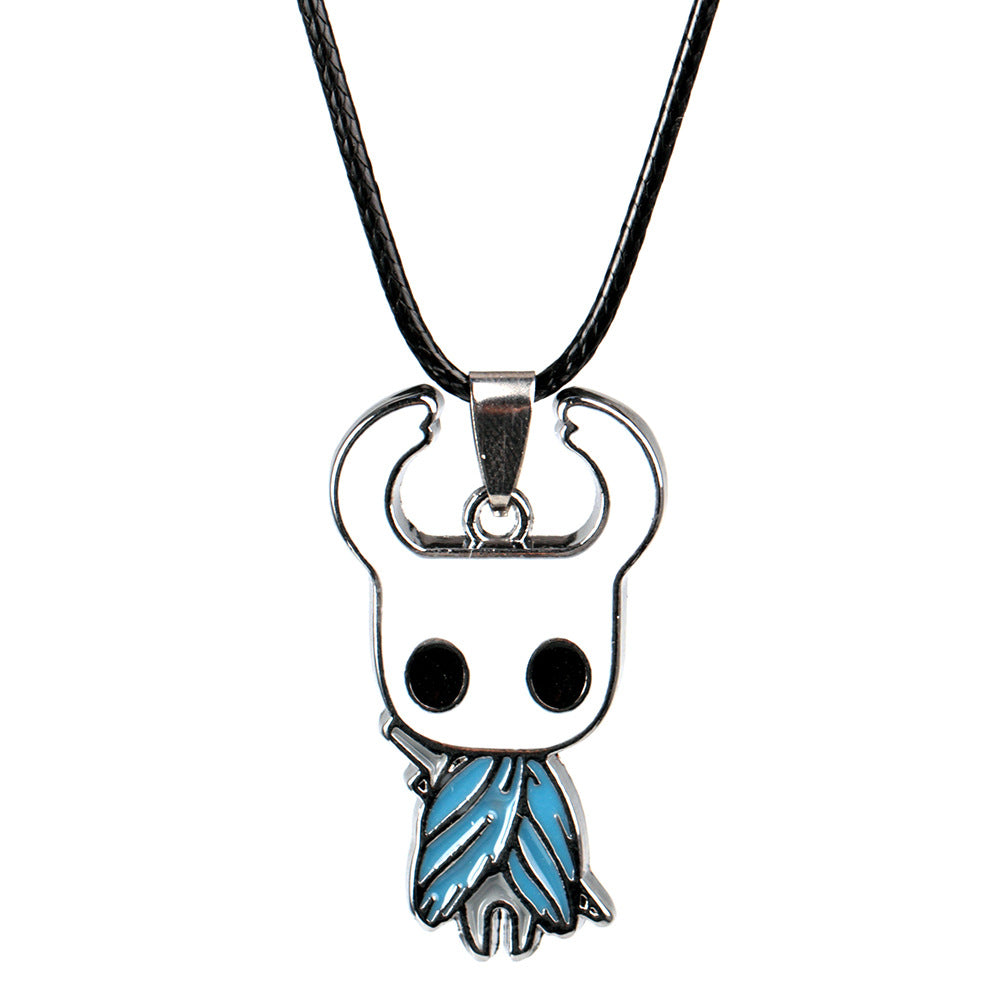 Knight Figure Metal Keychain & Necklace Pendant | Alloy Charm