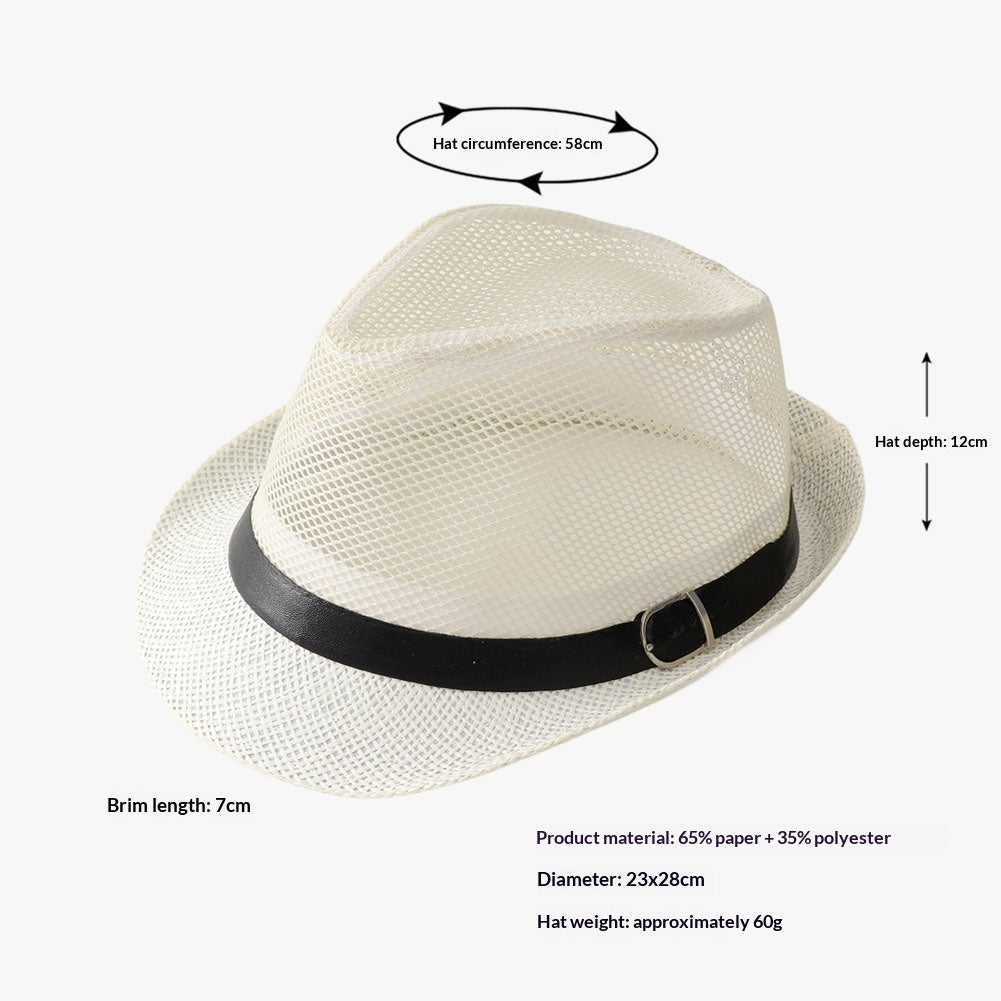 Women's Straw Flat-Top Sun Hat | Resort Panama Style – 18 Variants