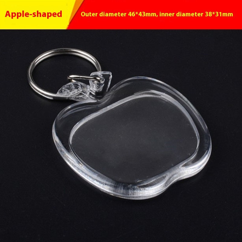 Clear Acrylic Keychain Blank | 16 Shapes | DIY Craft