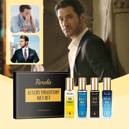 Men's Eau de Toilette Gift Set | 4 Luxury Fragrances