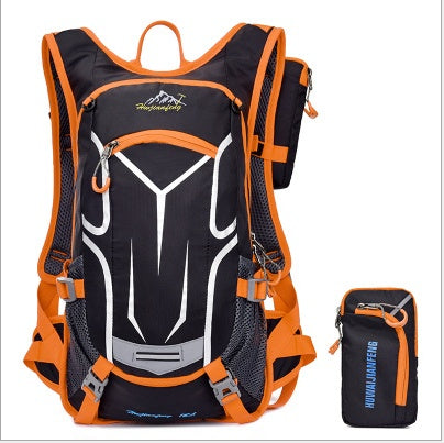 Waterproof Hiking Backpack with Rain Cover – Lightweight Multi-Pocket Rucksack Yellow, Blue, Red, Orange & Green