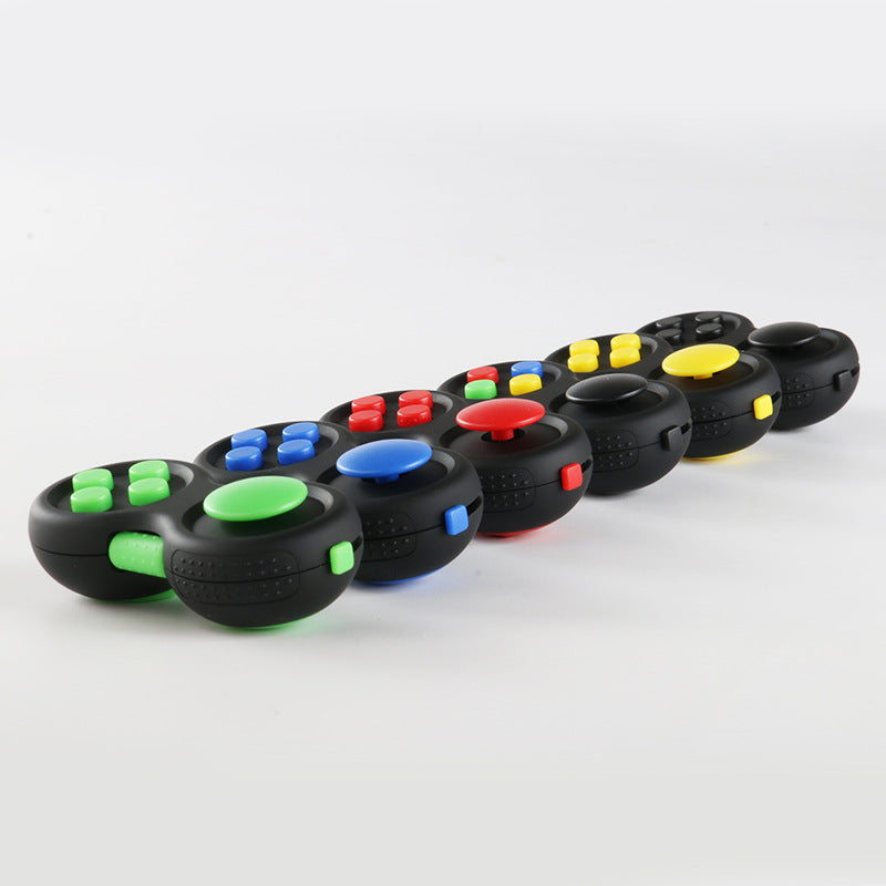 Decompression Handle Button Cube – Multi-Skill Fidget Toy