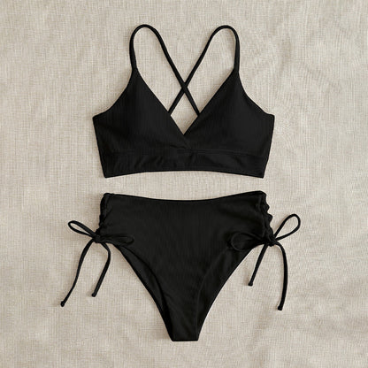 Women's Split Bikini Set – Two-Piece Swimsuit | 13 Colours