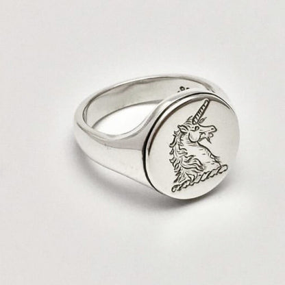 Unisex Seahorse Alloy Ring – European Punk Animal Motif Band
