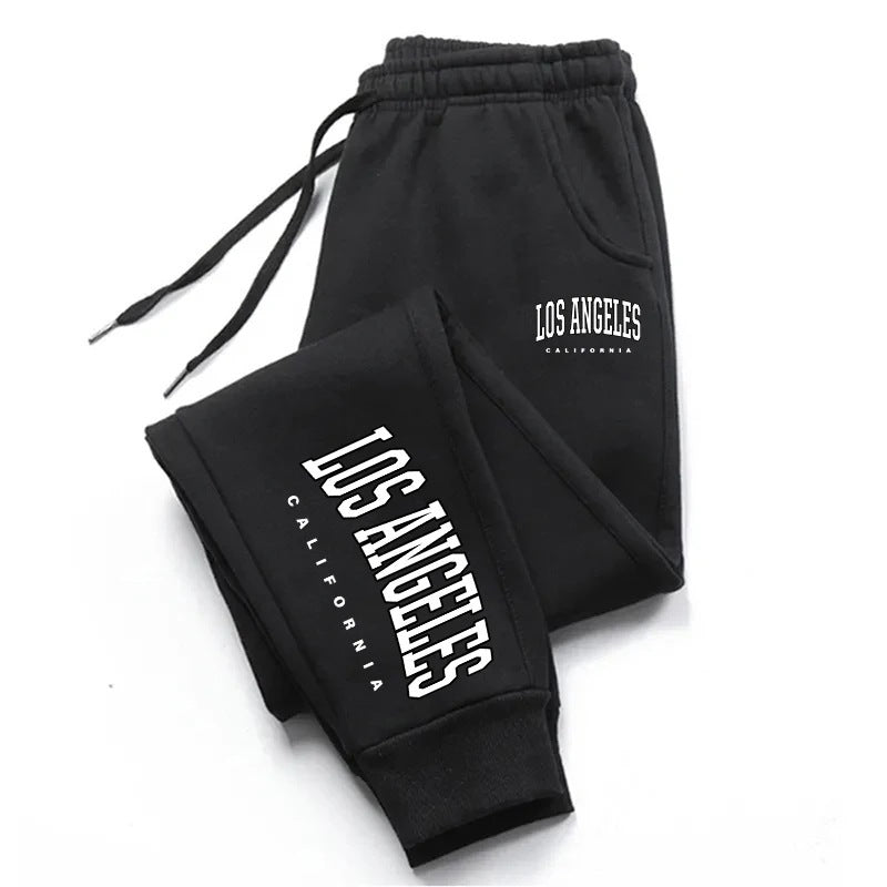 Men's Letter Print Straight-Leg Sweatpants | 6 Colours S-2XL
