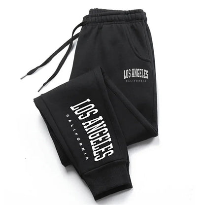 Men's Letter Print Straight-Leg Sweatpants | 6 Colours S-2XL