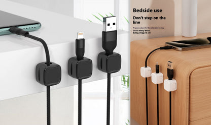 Magnetic Under-Desk Cable Management Clips