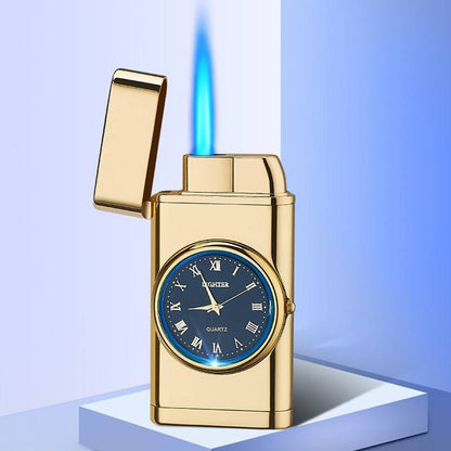 2-in-1 Watch Lighter with Butane Torch Flame
