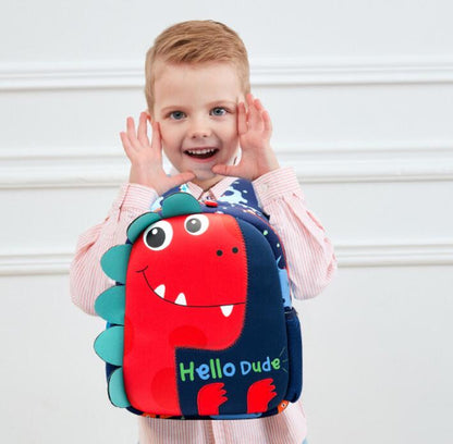 Toddler Dinosaur Backpack – Cute Kindergarten Bag for Kids 2–5 Years