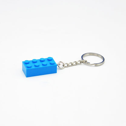 Mini Building Block Keychain Pack of 30 | ABS Brick Pendant | JP Collections