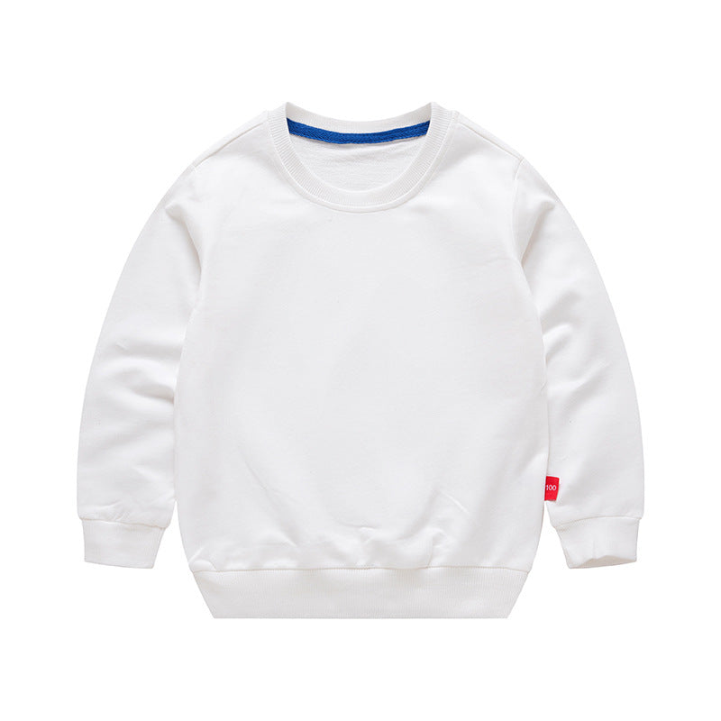 Boys' Solid Colour Round Neck Sweatshirt | 11 Colours | Kids Top