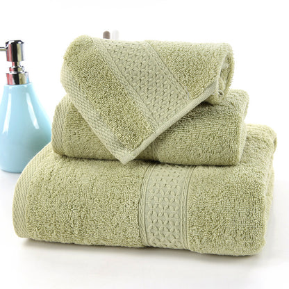 Long-Staple Cotton Towel Set | Absorbent Jacquard Towels | JParker
