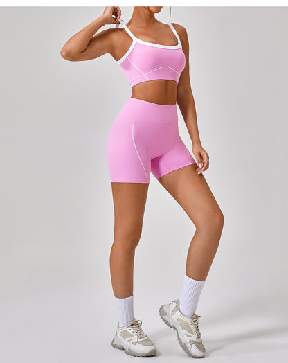 Women's High-Waist Gym Shorts | Peach Lift | 5 Colours