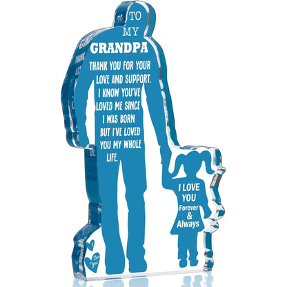 Acrylic Family Ornament Gift Plaque | Mother's & Father's Day