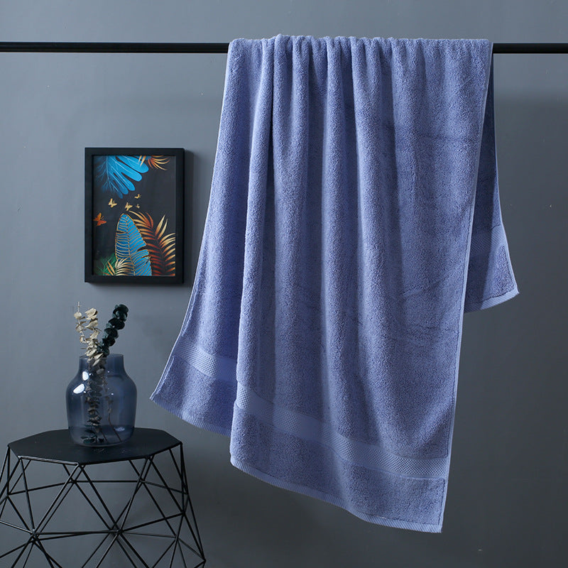 Premium Long-Staple Cotton Bath Towel | Thick Jacquard | 80×160cm