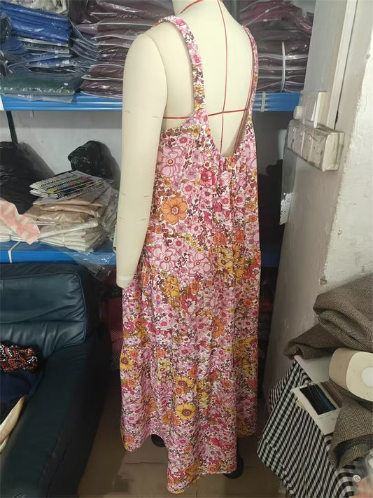 Women's Casual Midi Dress | Relaxed Fit Everyday Dress