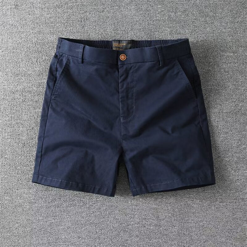 Men's Slim Fit Cotton Cargo Shorts