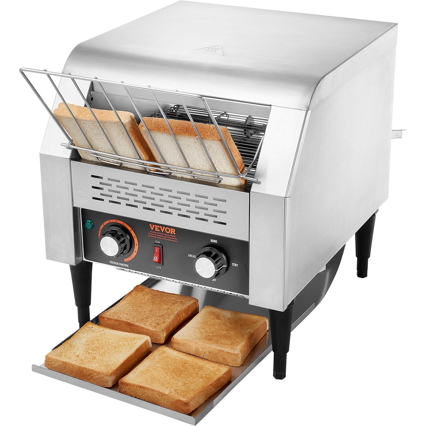 Commercial Conveyor Toaster – 300 Slices/Hour, 7 Settings | Restaurants & Buffets