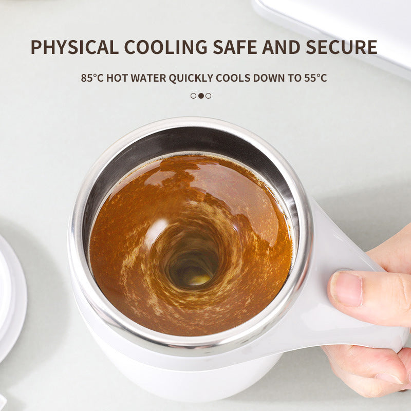 Automatic Self-Stirring Mug — Magnetic Electric Stirring Cup for Coffee, Tea & Shakes
