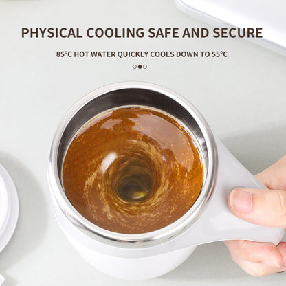 Automatic Self-Stirring Mug — Magnetic Electric Stirring Cup for Coffee, Tea & Shakes