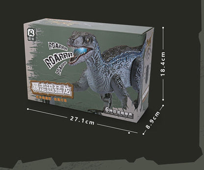 RC Remote Control Dinosaur Toy with Lights & Sound