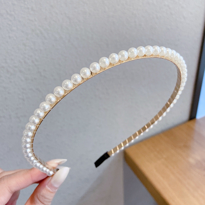 Korean Pearl Headband – 19 Styles | Plated Metal & Pearl