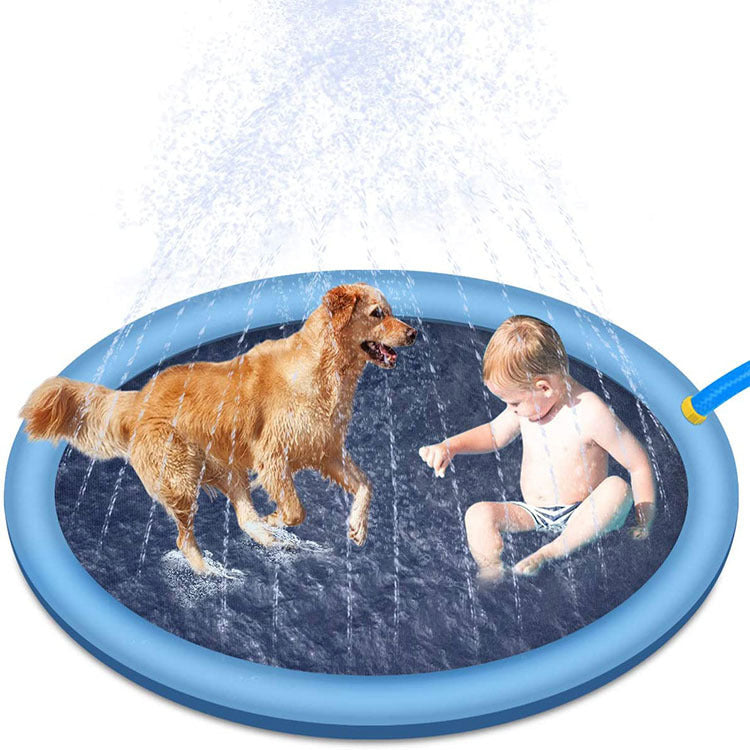 Non-Slip Splash Pad for Kids & Pets | Backyard Sprinkler Play Mat 96cm–2m