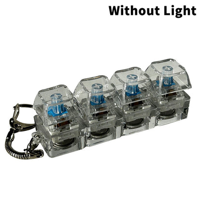 Keyboard Key Clicker Fidget Decompression Toy | 4-Key & 9-Key