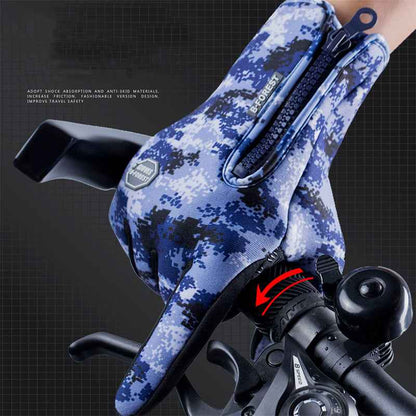 Winter Touchscreen Gloves – Waterproof Fleece Sports & Riding Gloves