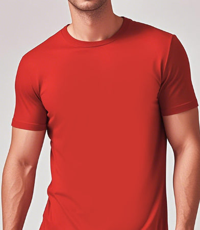 Men's Loose Fit Crew Neck T-Shirt – Pure Cotton | 16 Colours | Sizes S–3XL
