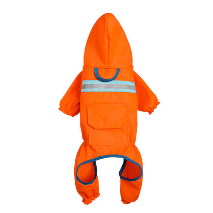 Pet Reflective Raincoat | Dogs & Cats | 4 Colours & 5 Sizes