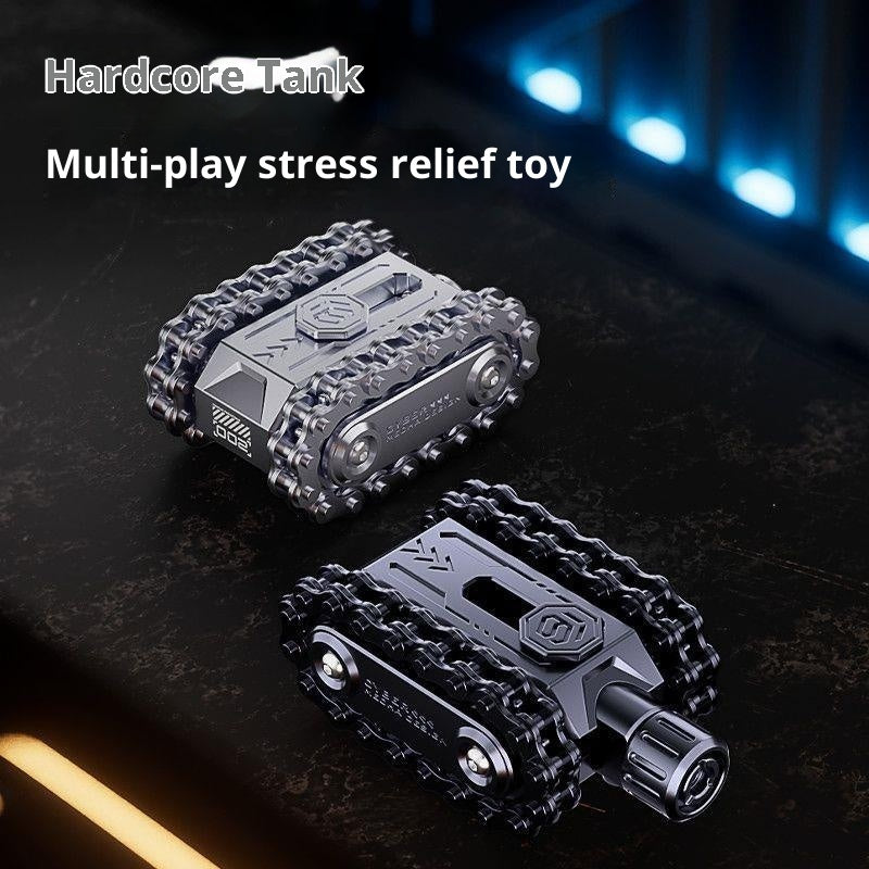 Metal Gyroscope Tank Decompression Desk Toy