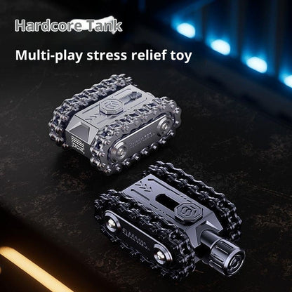 Metal Gyroscope Tank Decompression Desk Toy