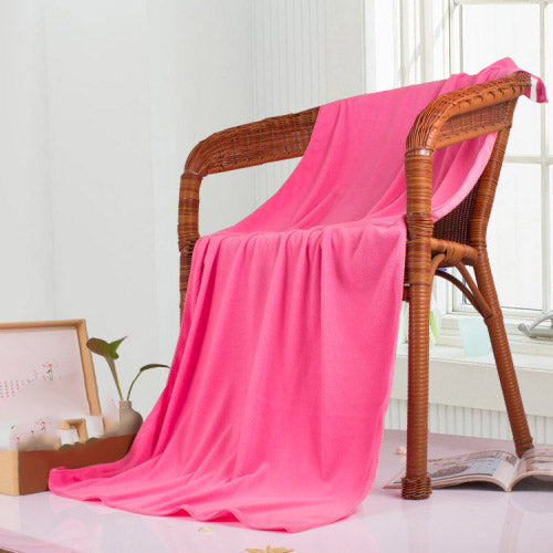 Superfine Microfibre Bath Towel 70x140cm | Fast Drying, 14 Colours